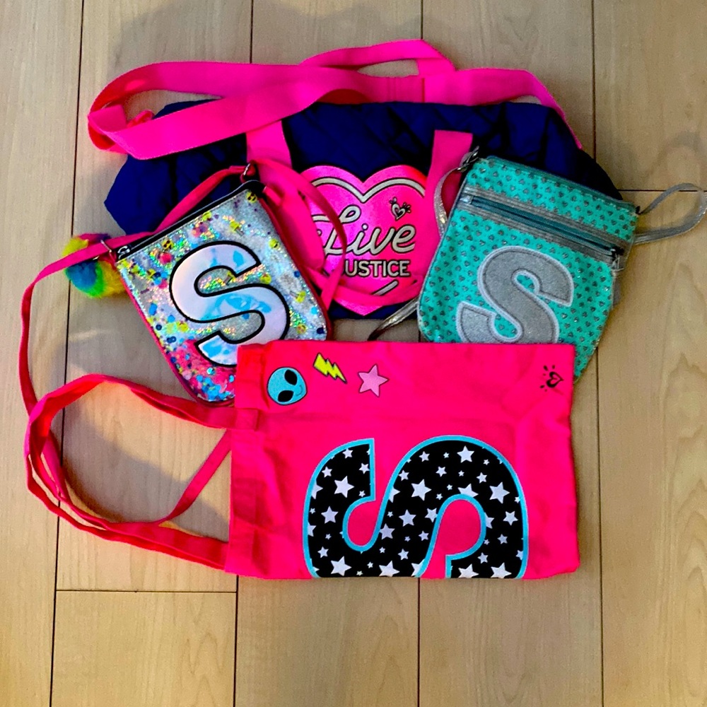 Girls Justice Bags, Very Nice Like New